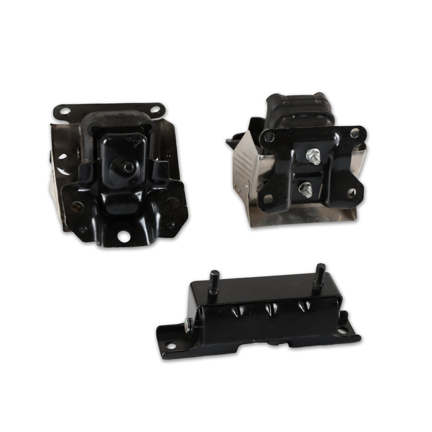 3PCS Front Engine Trans Mounts Set for 07-14 for Chevrolet for GMC for Cadillac Auto Trans