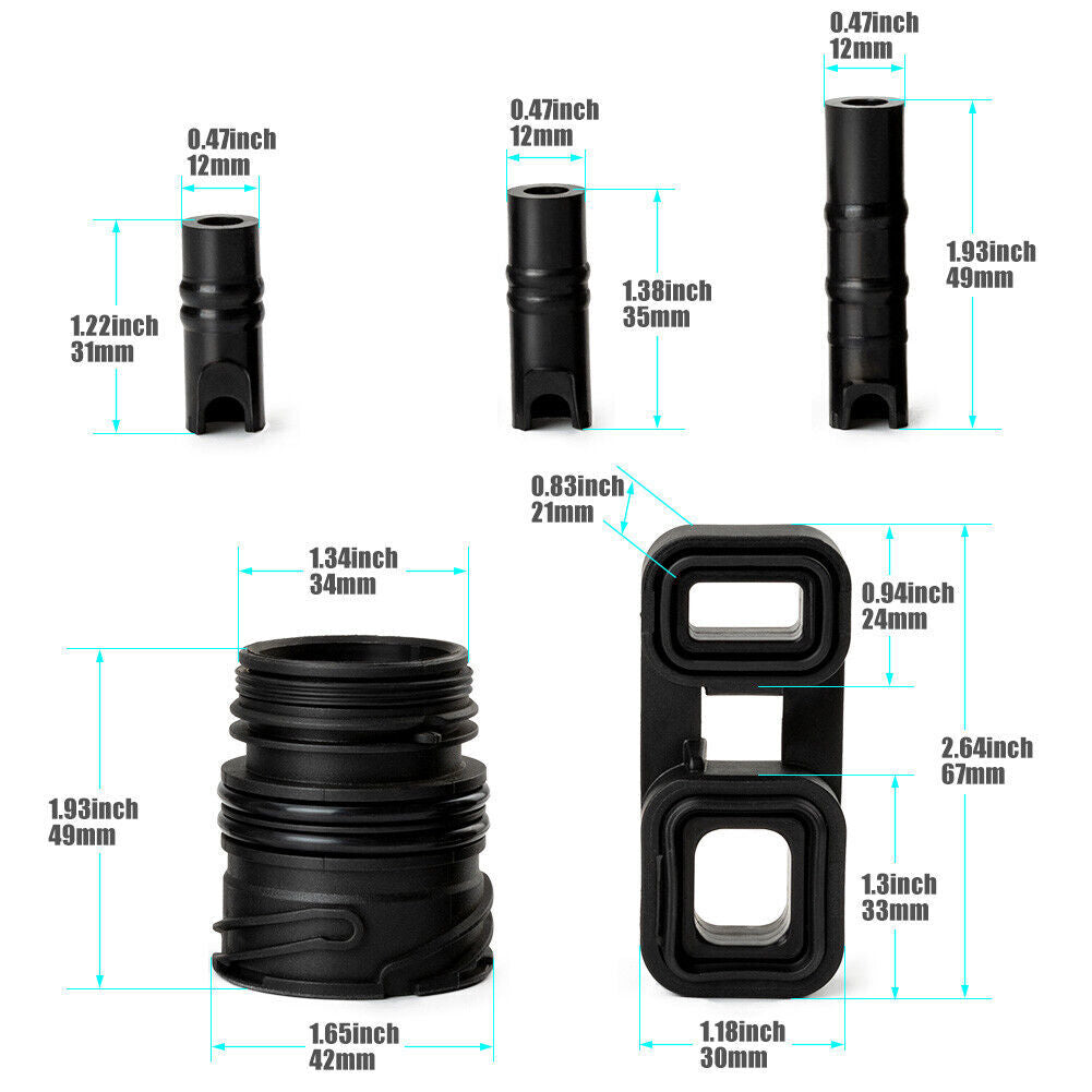 6HP26 6HP28 Transmission Seal Mechatronic Kit for BMW 750i 2012 4.4L 24347588725