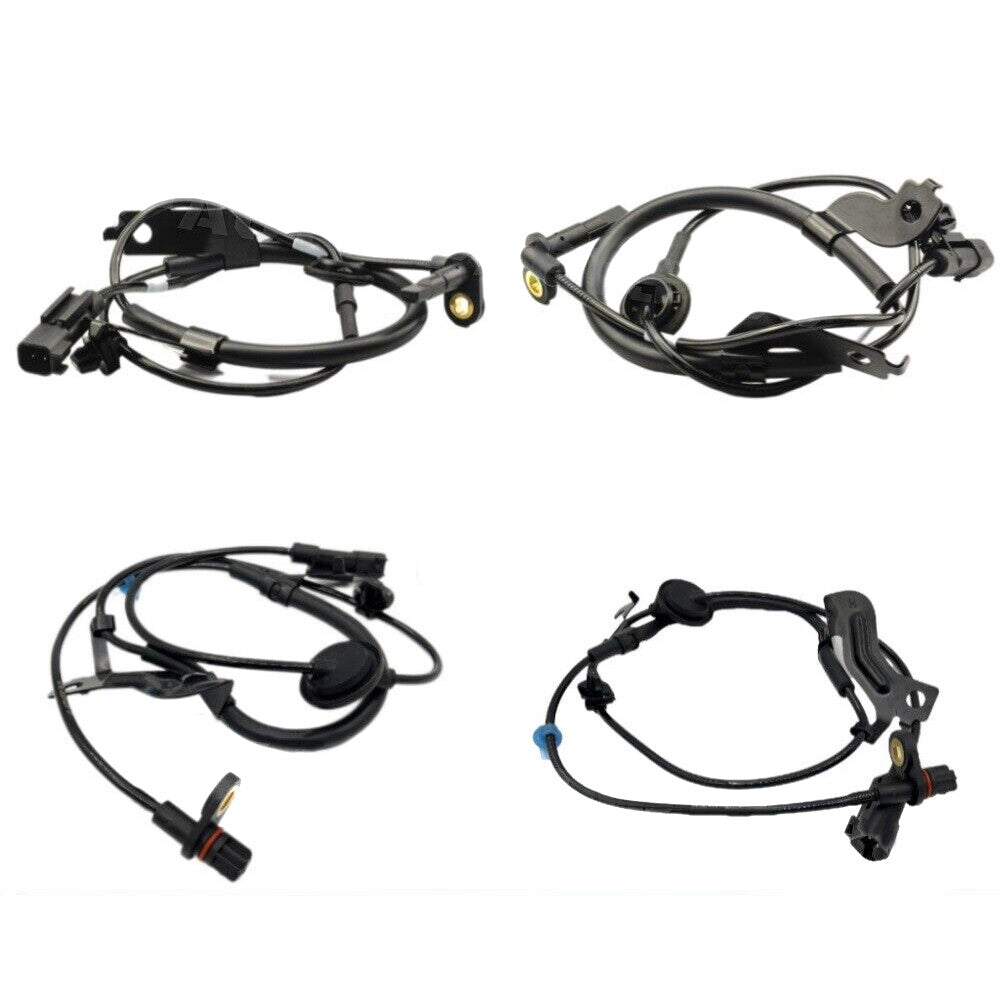 New 4-piece ABS wheel speed sensors (front, rear, left, right) suitable for Mitsubishi Lancer