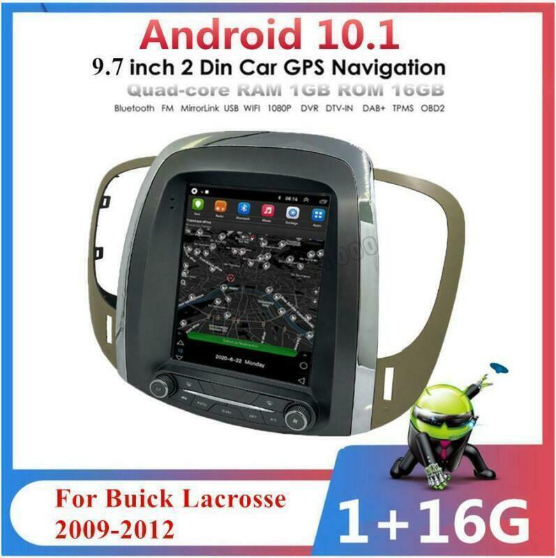 Car Android 10.1 9.7 1G+16GB Stereo Radio GPS MP5 for Buick Lacrosse 2009-2012