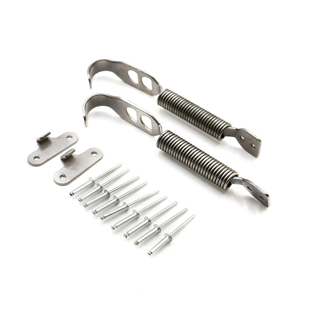 Stainless Steel Car Racing Mount Bonnet Hook Pin Lock Kit Latch Spring Fastener
