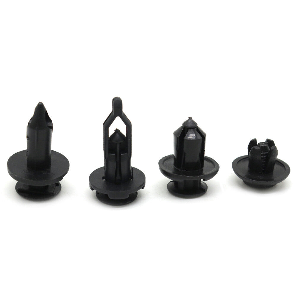 40X Car Push Rivet Fastener Retainer Pin Body Bumper Trim Moulding Clips Plastic