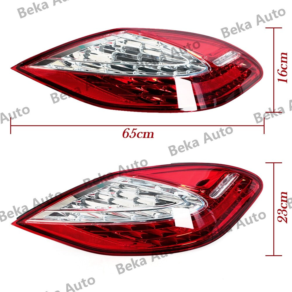 Left LED taillight, brake light, turn signal warning applicable to for Porsche for Panamera 2010 - 2013