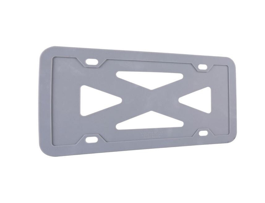Car license plate frame cover cap, trunk gray silicone, suitable for new for ford models