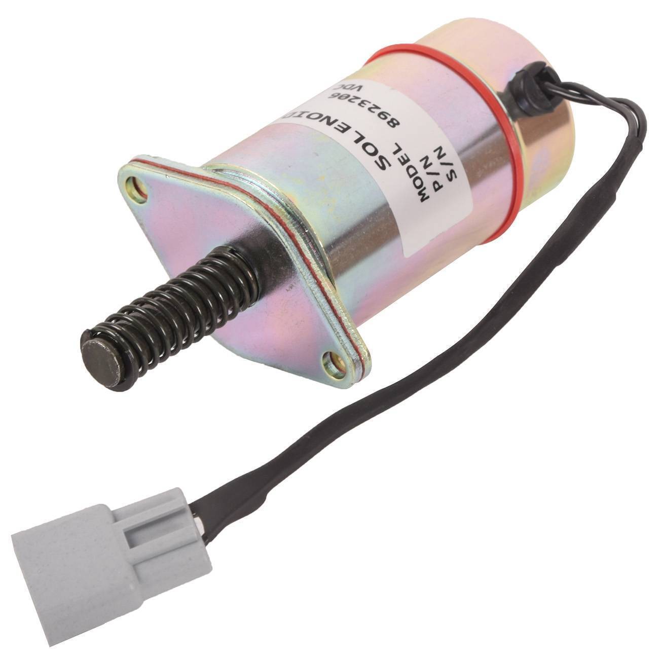 Heavy-duty fuel solenoid valve DS8923206 (8923206) is suitable for diesel engines with a base capacity of 8.2L and a 12V rating.