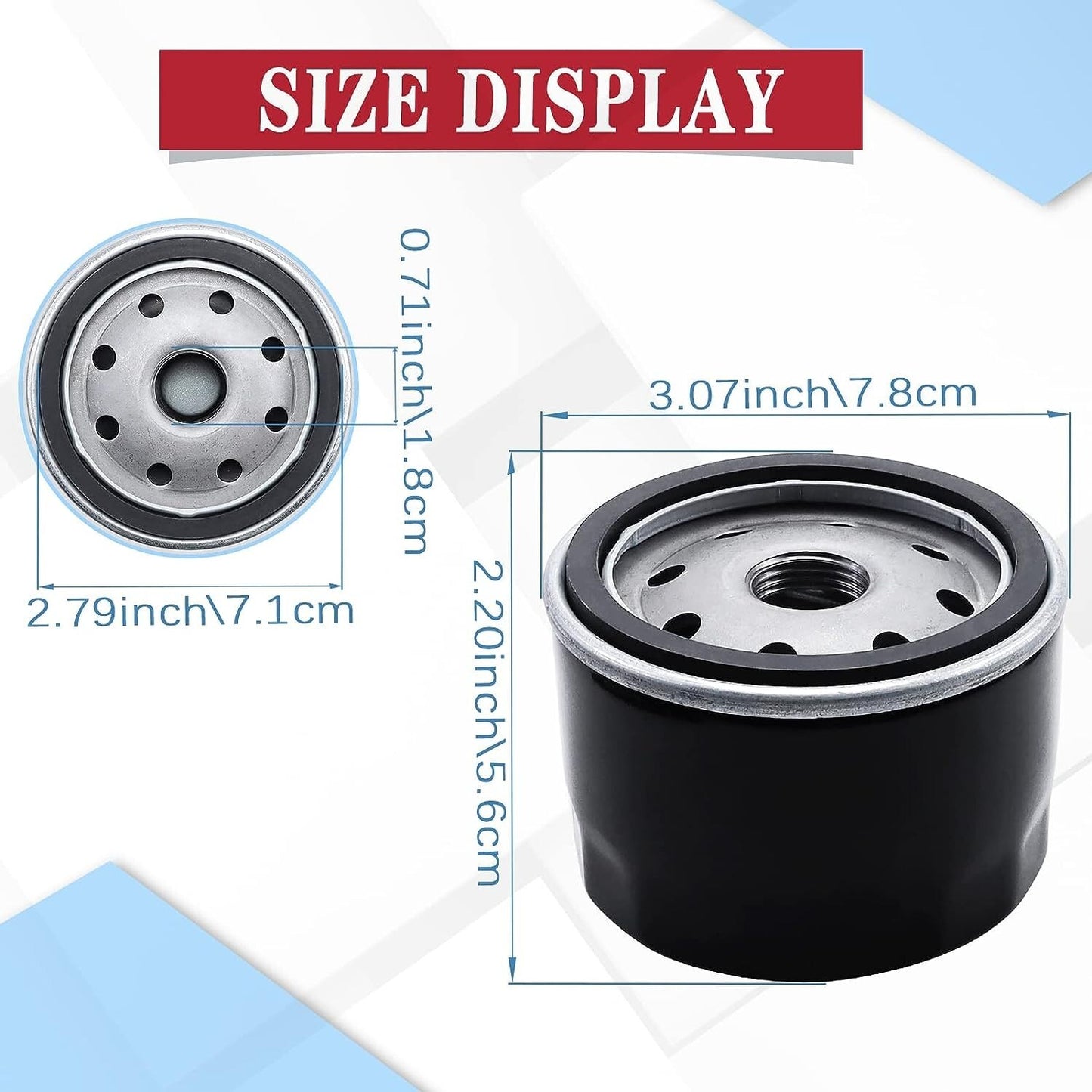 Oil Filter Cleaner for Briggs Stratton 492932 492932S 696854 795890 842921