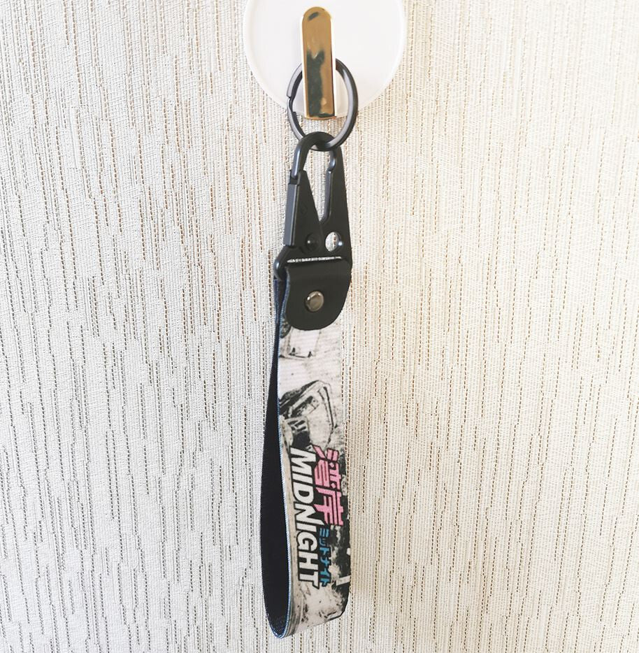 Car keychain/key ring with lanyard, car accessories, midnight, suitable for Mitsubishi .