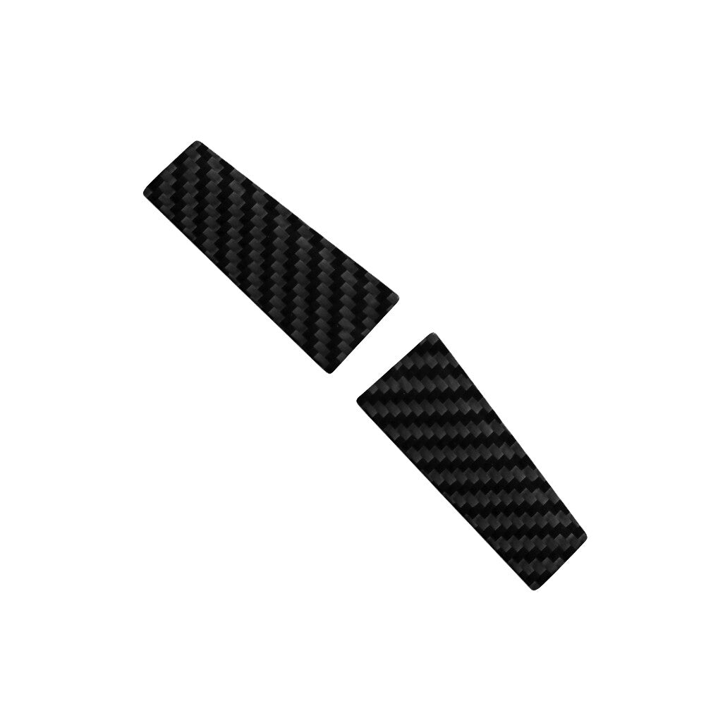 2X Carbon Fiber Front Door Cup Holder Storage Trim for Honda Ridgeline 2017-2020