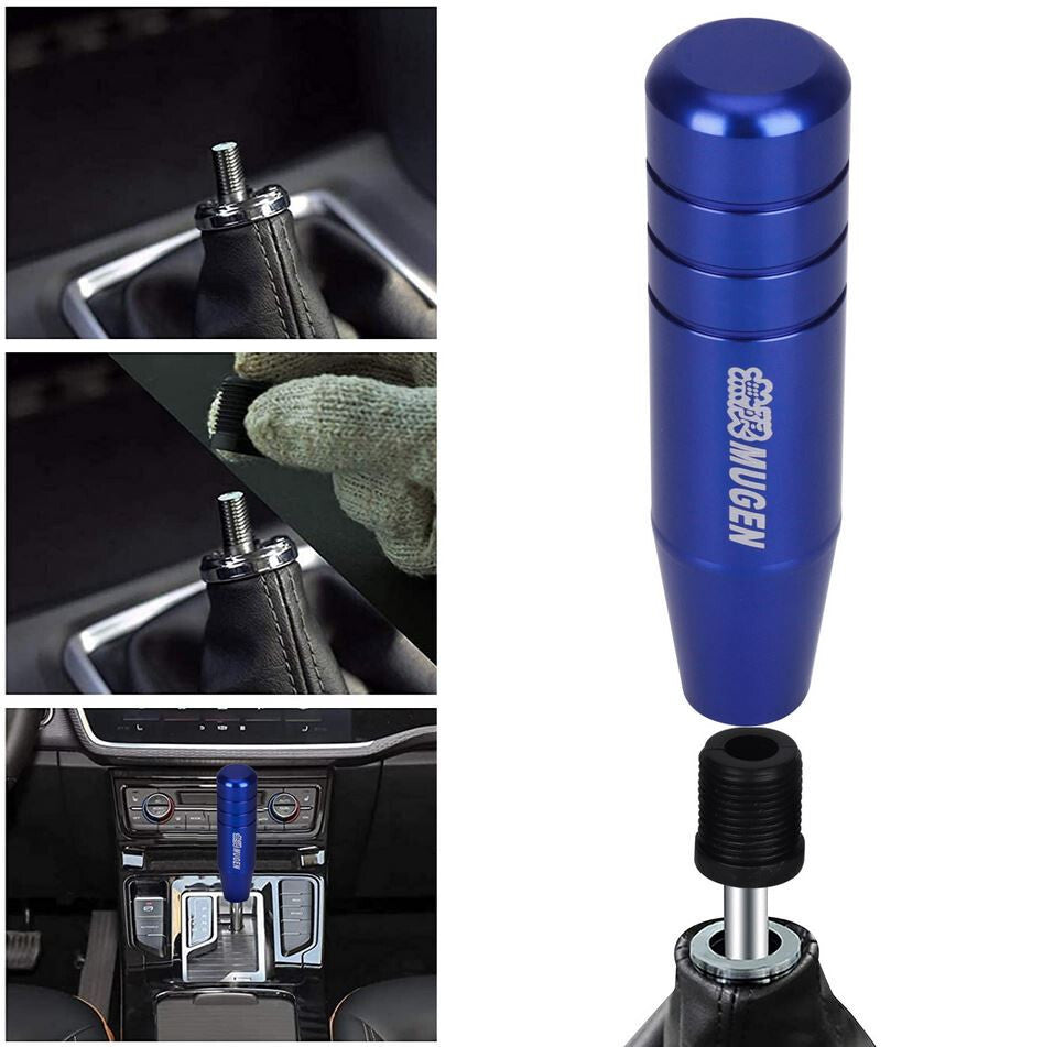Manual gear shift lever, Mugan blue, suitable for Nissan 13 cm