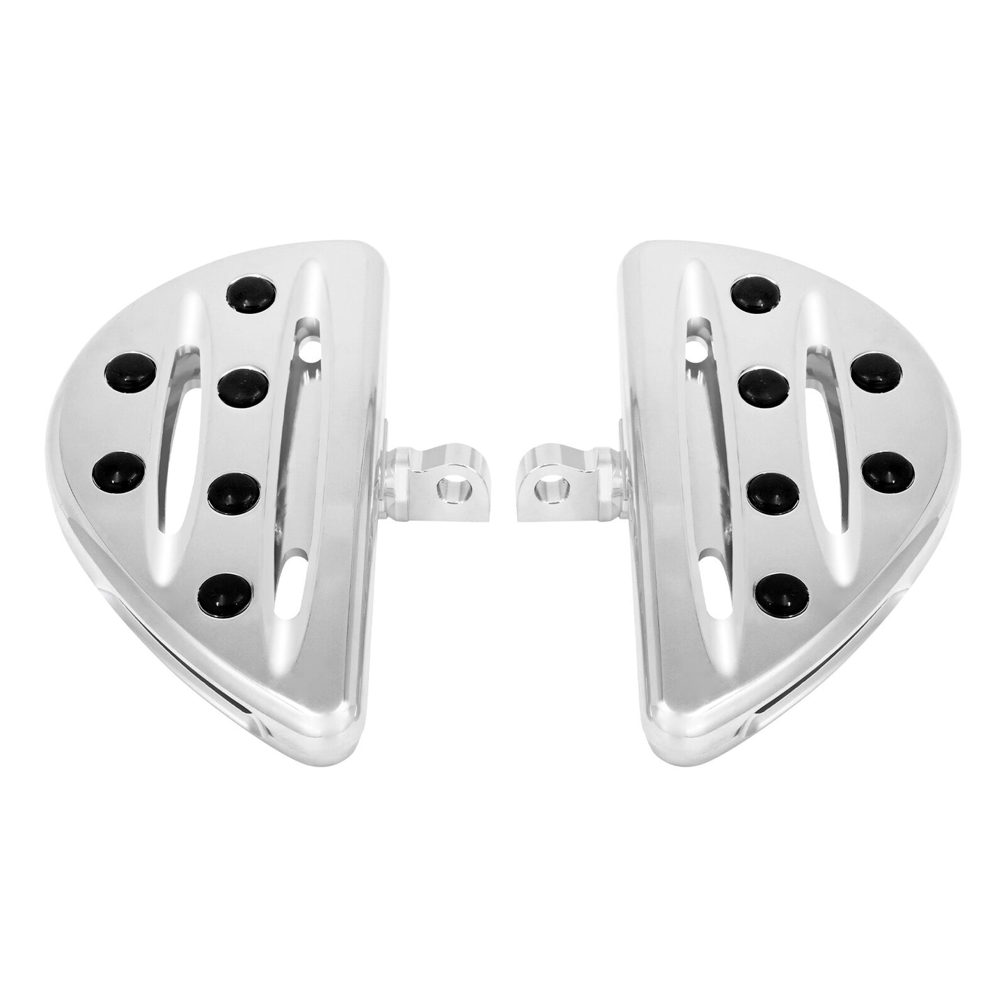 Chrome Passenger Male Mount Floorboards Foot Pegs for Harley Road Electra Glide