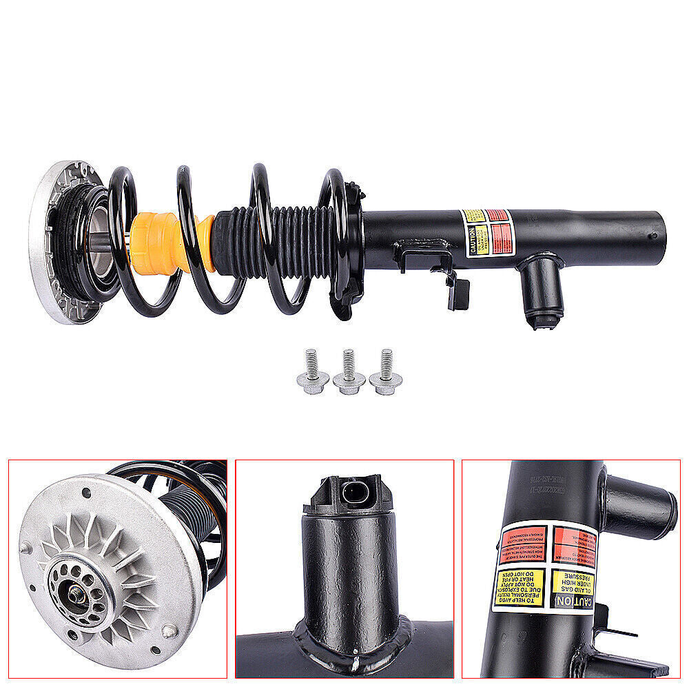 4xFront Rear Shock Coil Spring Struts Assembly EDC Fit for BMW X3 F25 X4 F26 2011-18