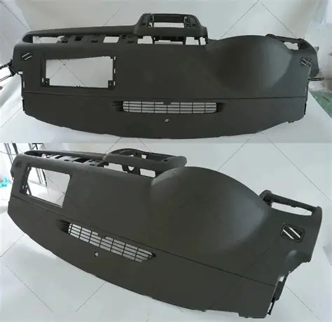Precision molded dash cover shell providing a seamless factory-installed look