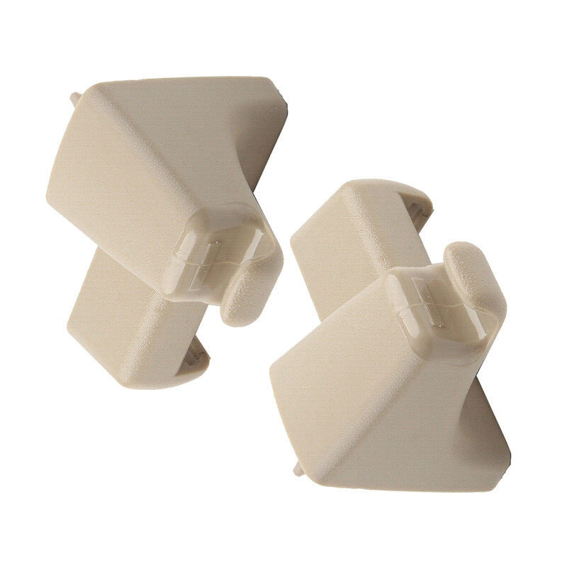 One pair of LH+RH front sun visor mounting clips suitable for Land Rover for Range Rover L322 (2003-12-)