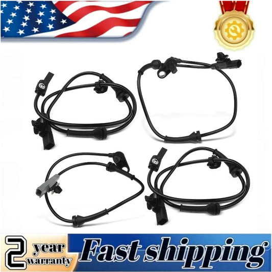 Four front and rear ABS wheel speed sensors are suitable for Nissan Versa Note L4 1.6L.