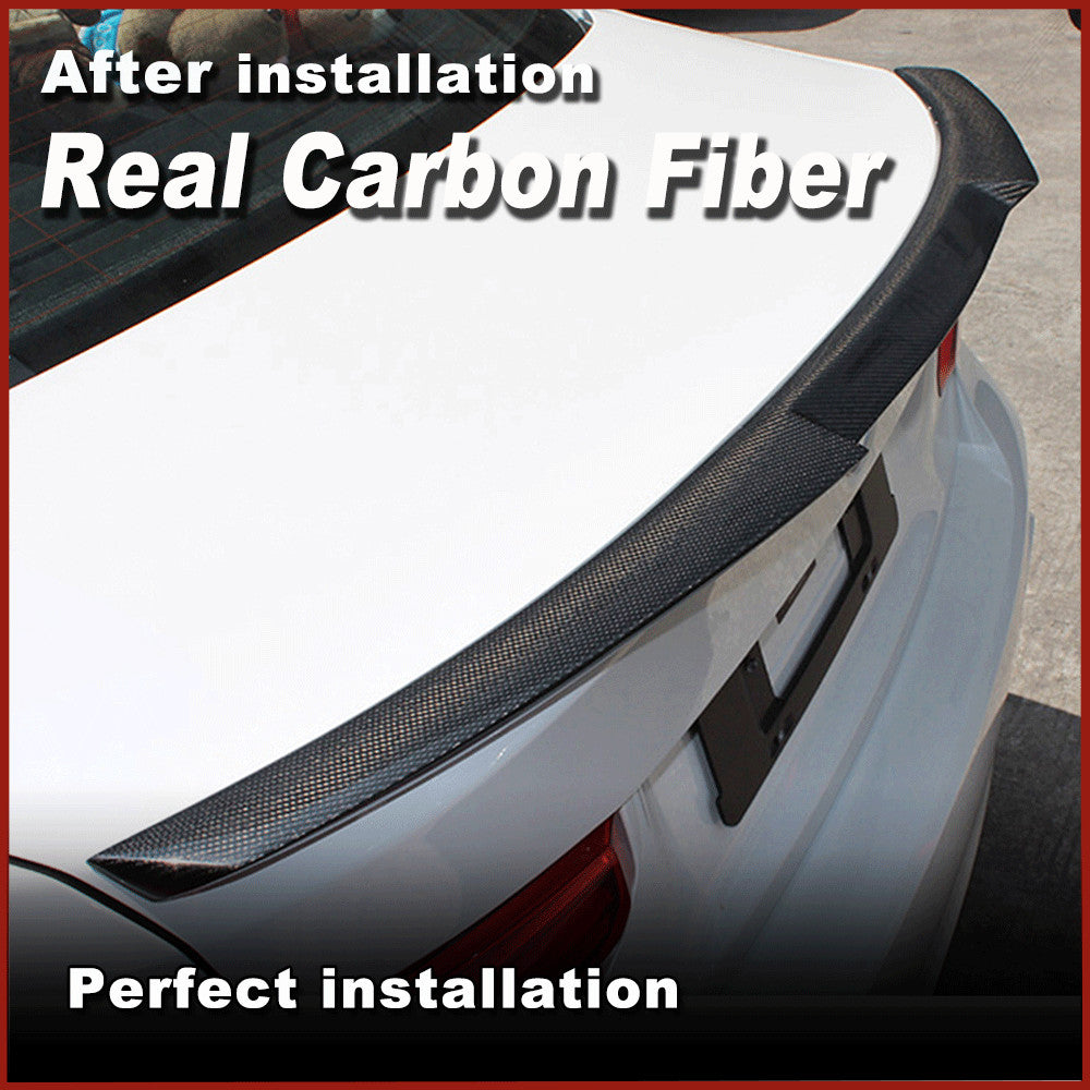 Fit for BMW E46 325i 328i 330i Coupe 1999-06 REAL Carbon Rear Boot Spoiler Wing