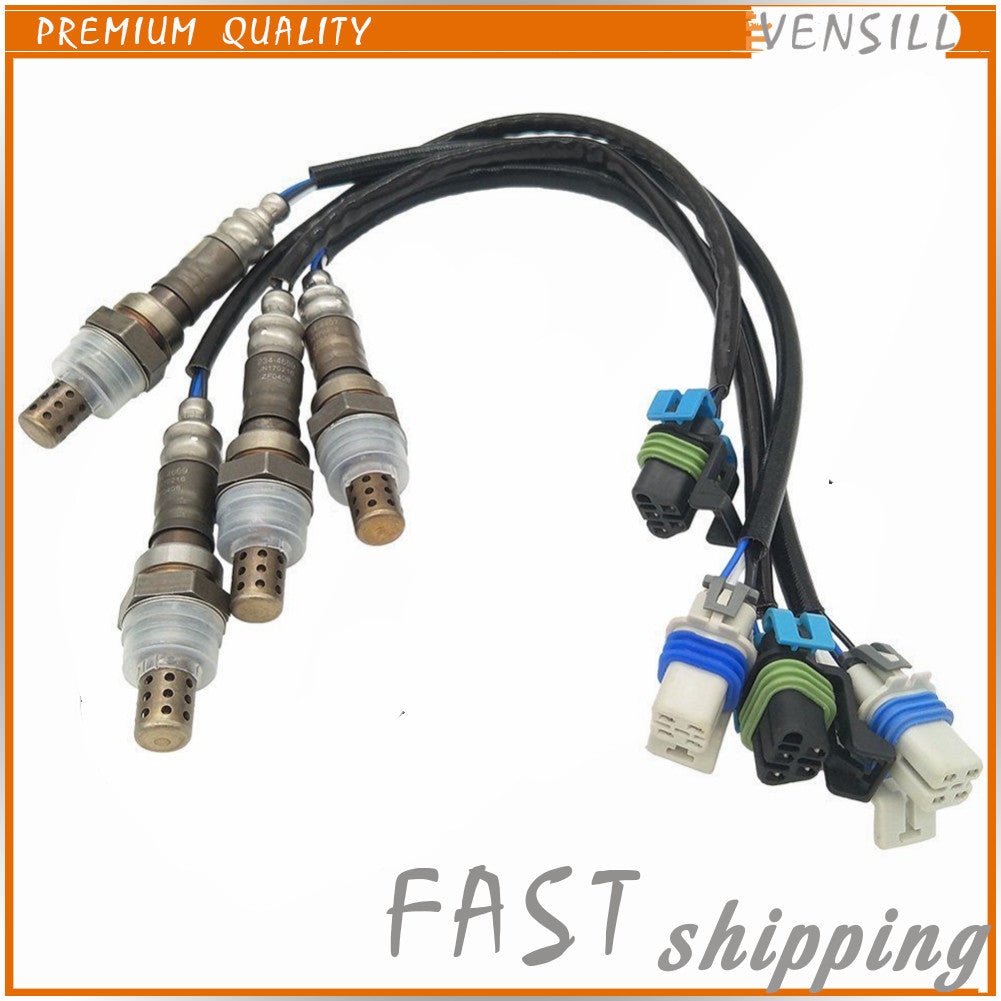 234-4669 234-4407 4X Front Rear Oxygen Sensor for Chevrolet Silverado 1500