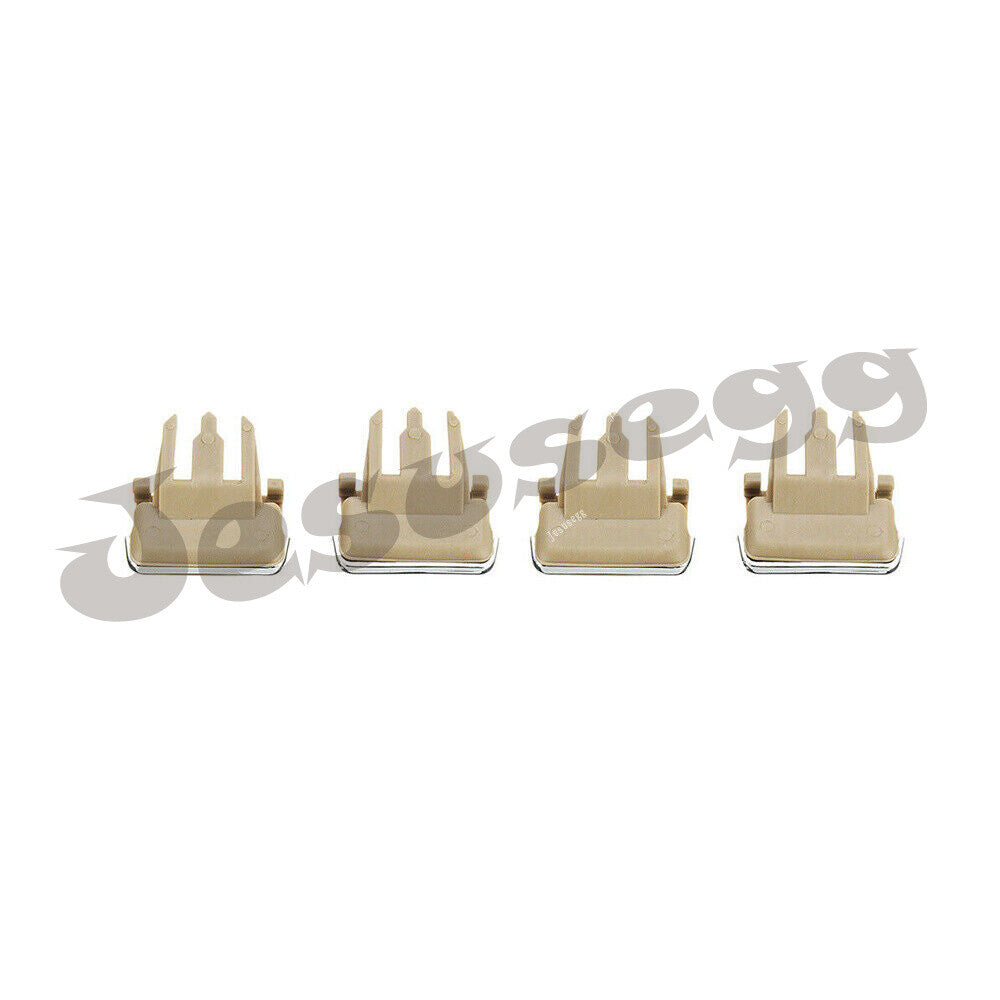 Qty 4:Beige Air Conditioning Vent Blade Slice Clip Leaf for Toyota for Corolla 04-10