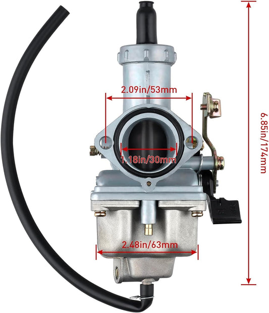 PZ30 Carburetor VM26 30mm for Taotao SunL JCL JetMoto Kazuma Baja Quad ATV Dirt