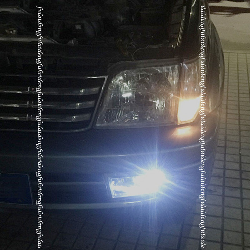 LED Lens DRL Front Bumper Lamp Fog Light for Toyota Prado LC90 3400 2700 1998-02