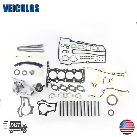 Head Gasket Bolts Timing Chain Kit for 11-15 for Chevy Sonic for Cruze for Buick 1.4L L4