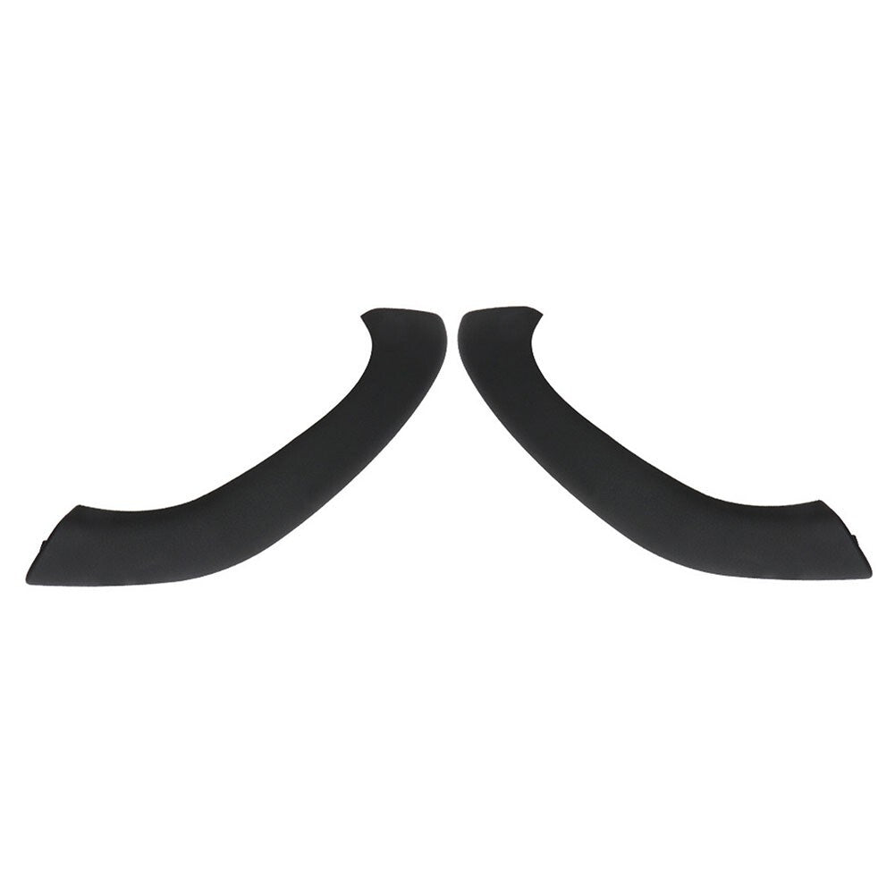 2 Pcs Fits for BMW X1 X2 F48 F49 2016-2021 Black Inner Door Pull Handle Cover Trim