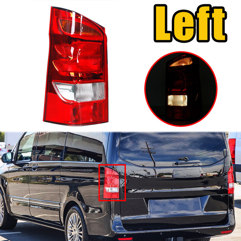 1Pcs for MERCEDES BENZ METRIS 2016-2019 Left Rear Tail Light Lamp Halogen Bulbs