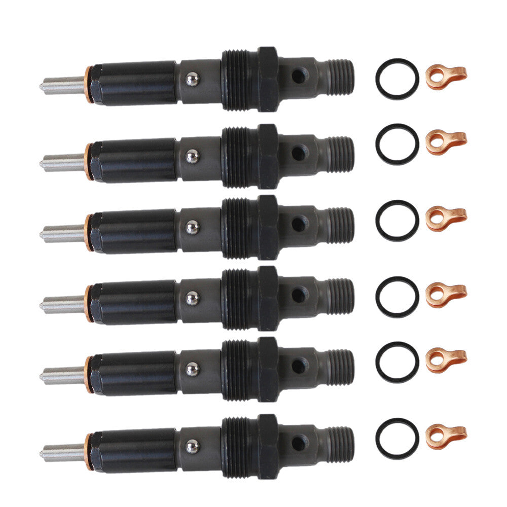 6Pcs Fuel Injector Diesel Replacement for 5.9L KDAL59P6 Nozzle Holder 4928990