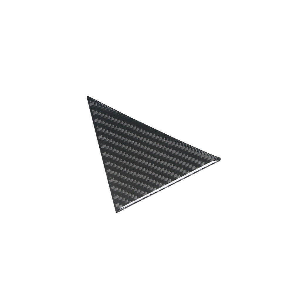 4X Carbon Fiber Front Door for Seat W/o Power Cover Trim for Dodge Durango 2014-2020