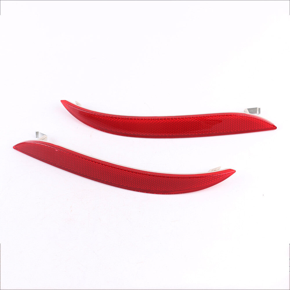 Left Right Rear Bumper Reflector Red for BMW E60 E61 528i 535i 550i 2008-2010