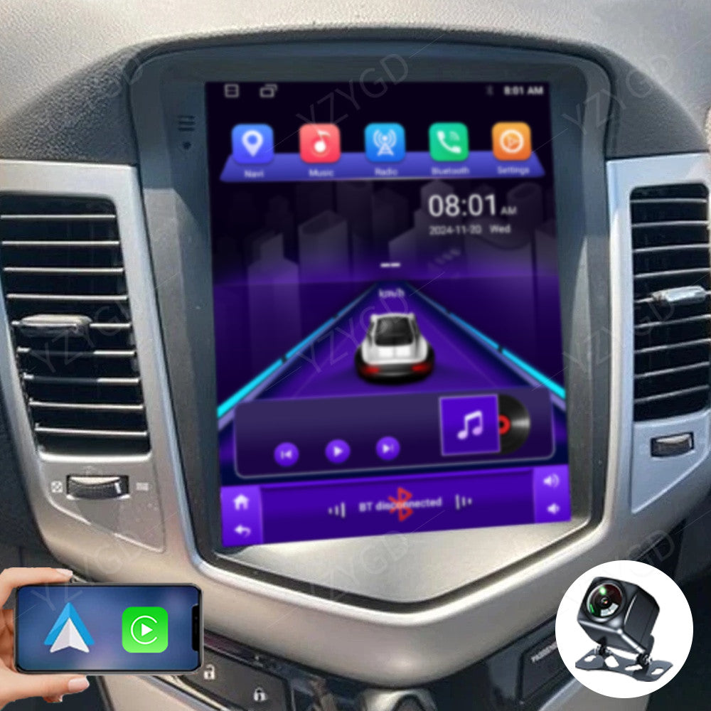 for Chevrolet for Cruze 2009-2015 Android Auto CarPlay Car Radio Stereo GPS Screen