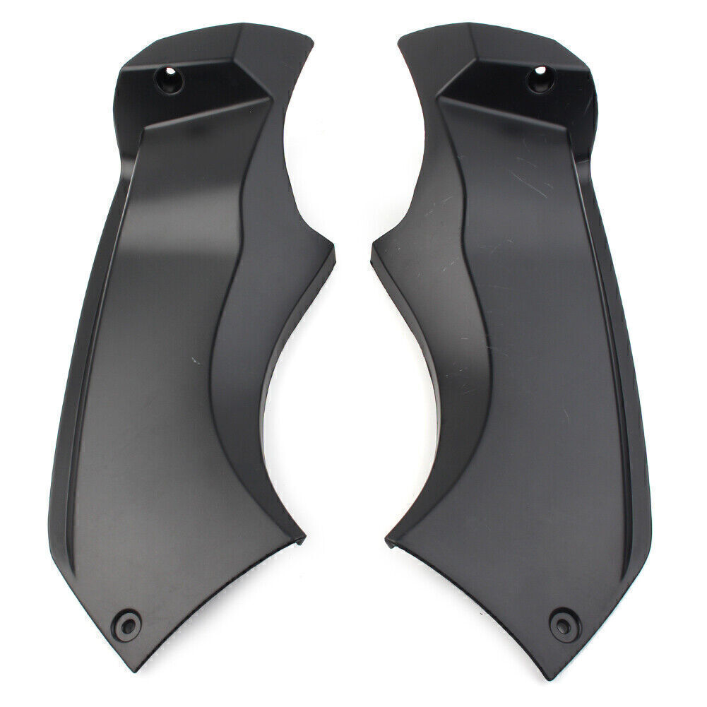 Air Tube Cover Fairing Left  Right for Kawasaki ZX 6R ZX6R 2003-04 Black