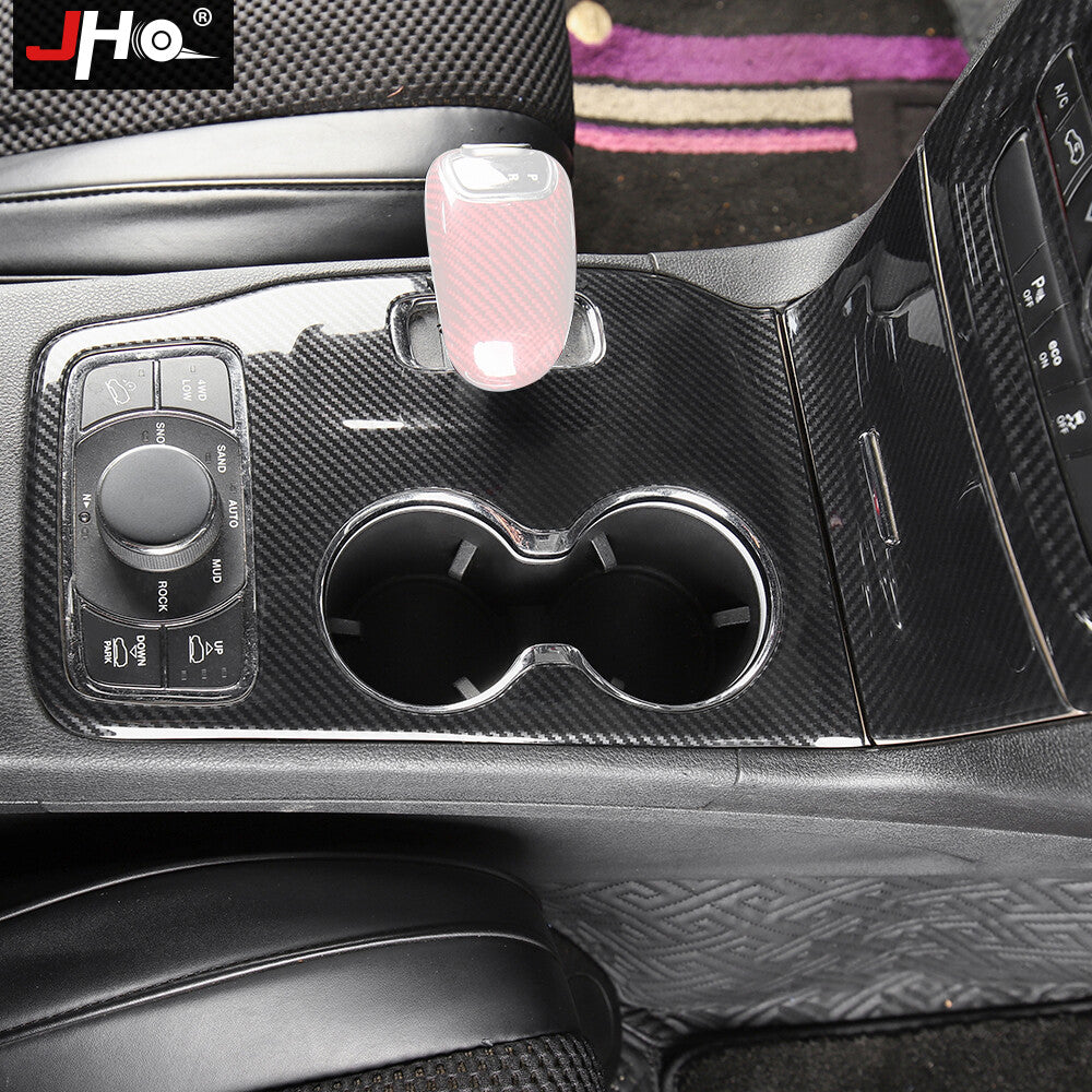 Inner Center Console Gear Shift Panel Cover Trim for Jeep Grand Cherokee 2014-15