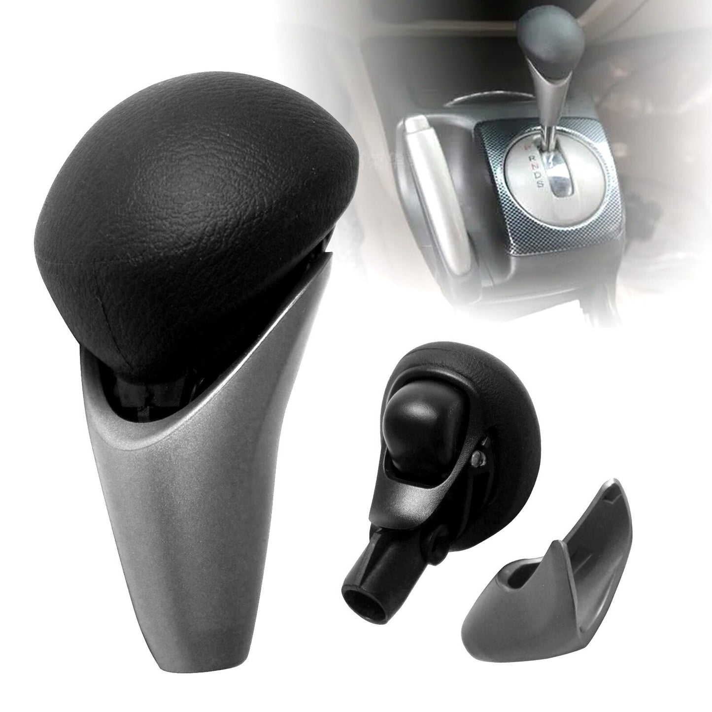 Automatic Gear Shift Lever Knob Assembly for Honda for Civic 06-11 54130-SNA-A81 AT