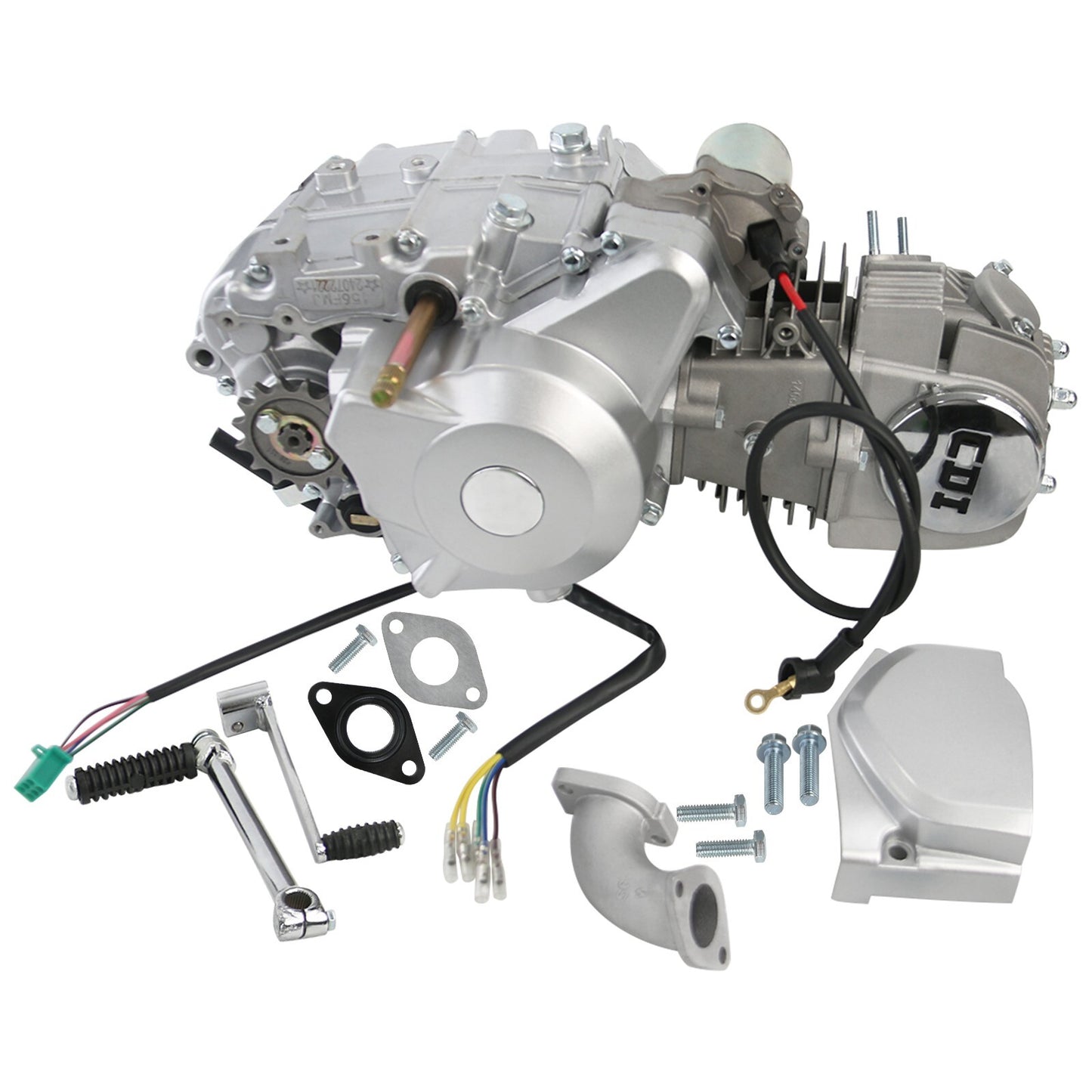 140cc engine motor kit, manual/electric start, off-road bike trail CRF50 Apollo RFZ125