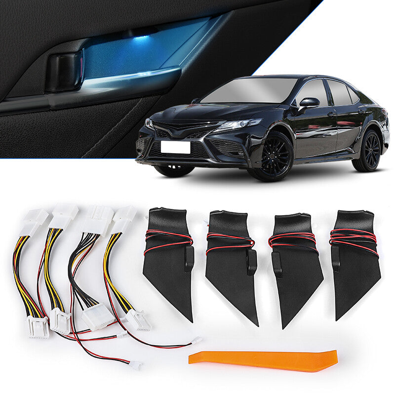 Interior Door Handle Bowl LED Lights 1 set for Toyota for Camry 2018 2019 2020 2022