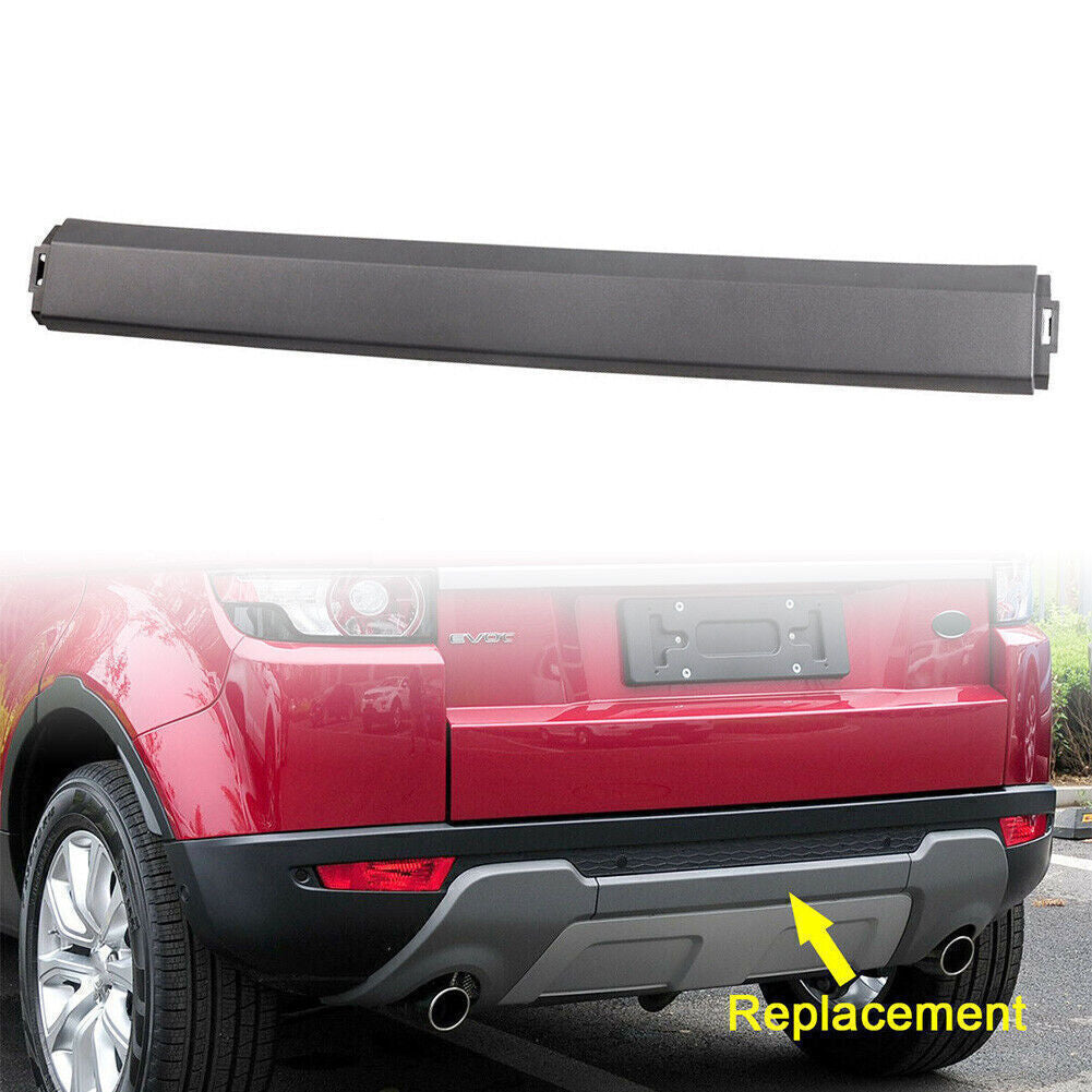 Rear Bumper Lower Central Bar Trim Cover for Range Rover Evoque 2012-2018 Gray