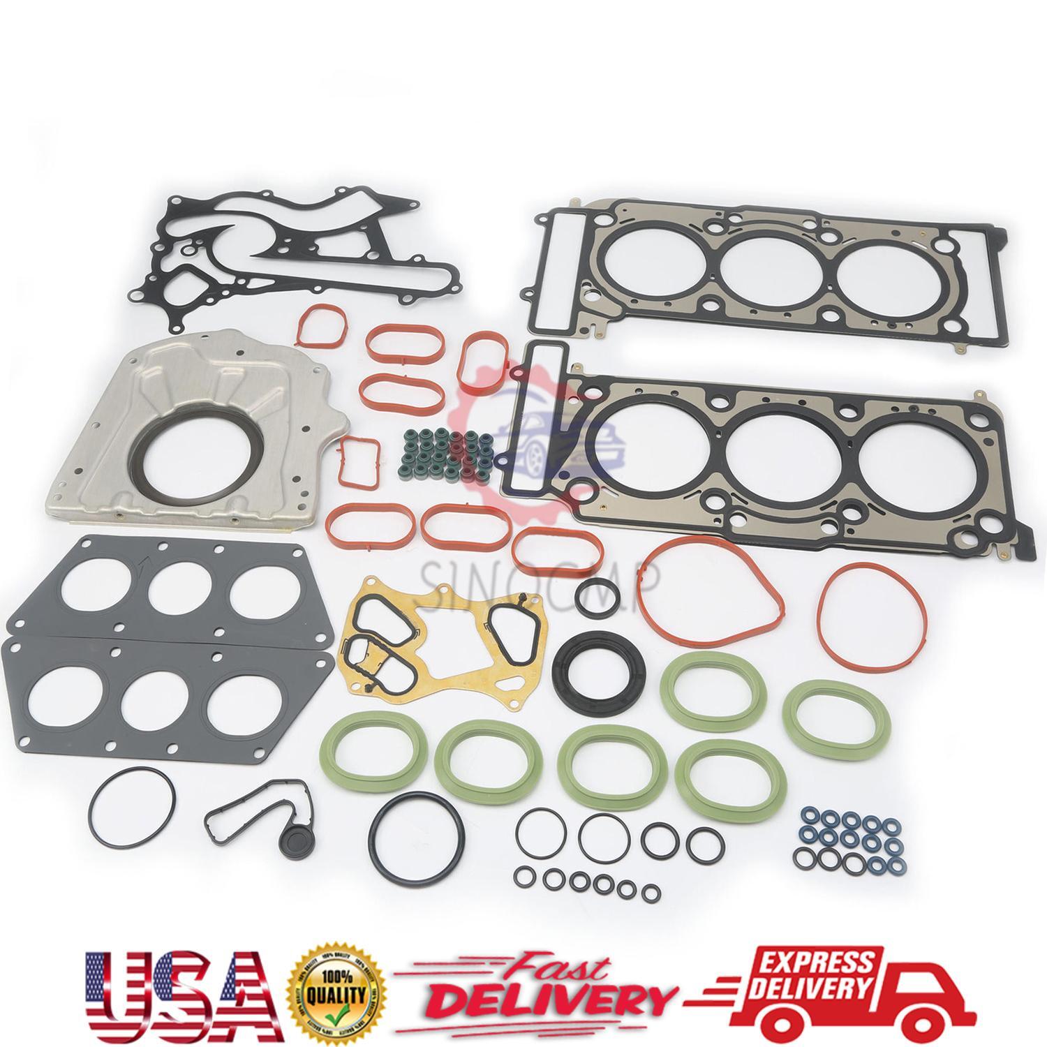 Engine Cylinder Head Gasket Seals Kit for Mercedes-Benz M276 A207 W221 W166 X218