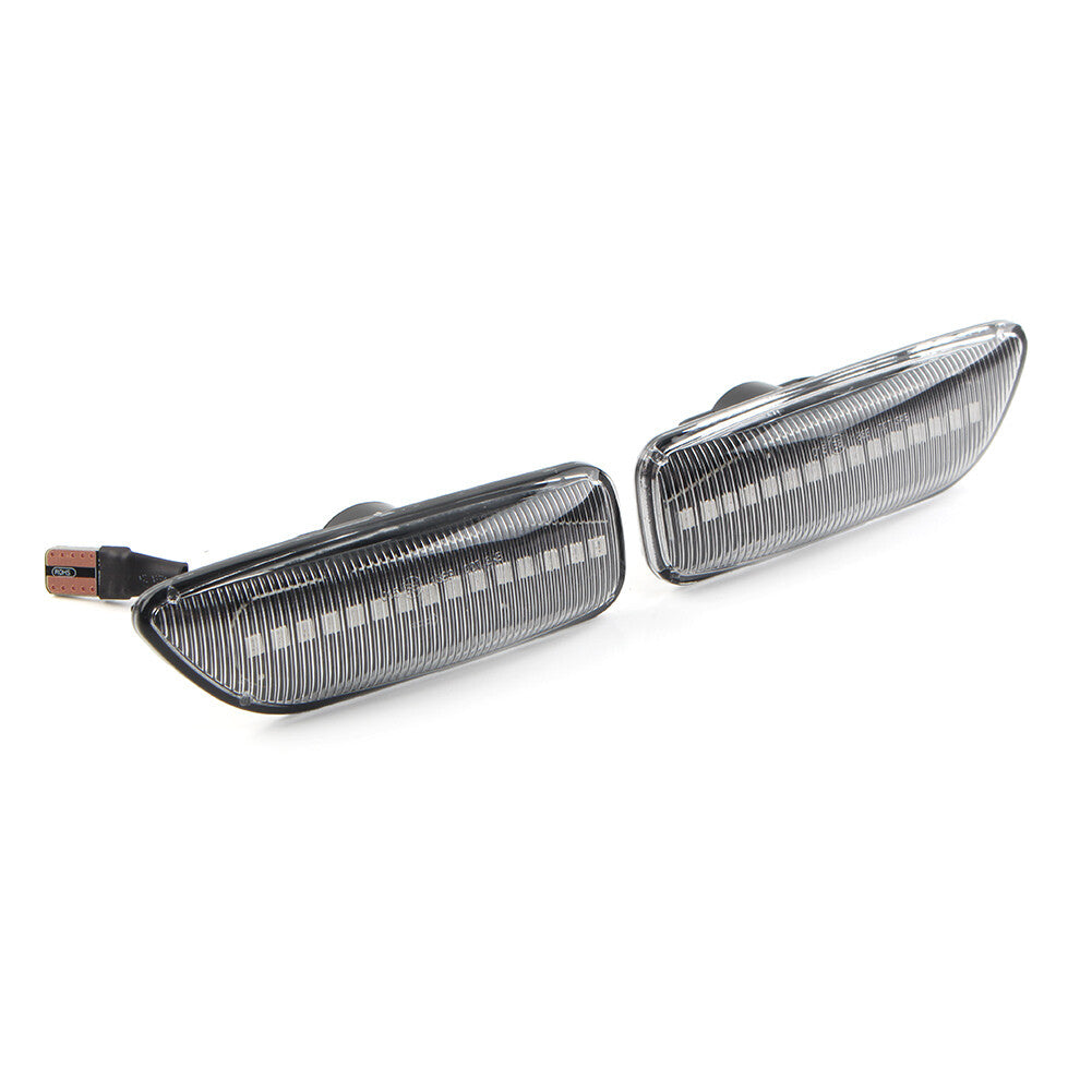Dynamic LED Side Marker Blinker Signal Light Fit for Volvo S60 S80 MK1 MK2 XC70 XC90