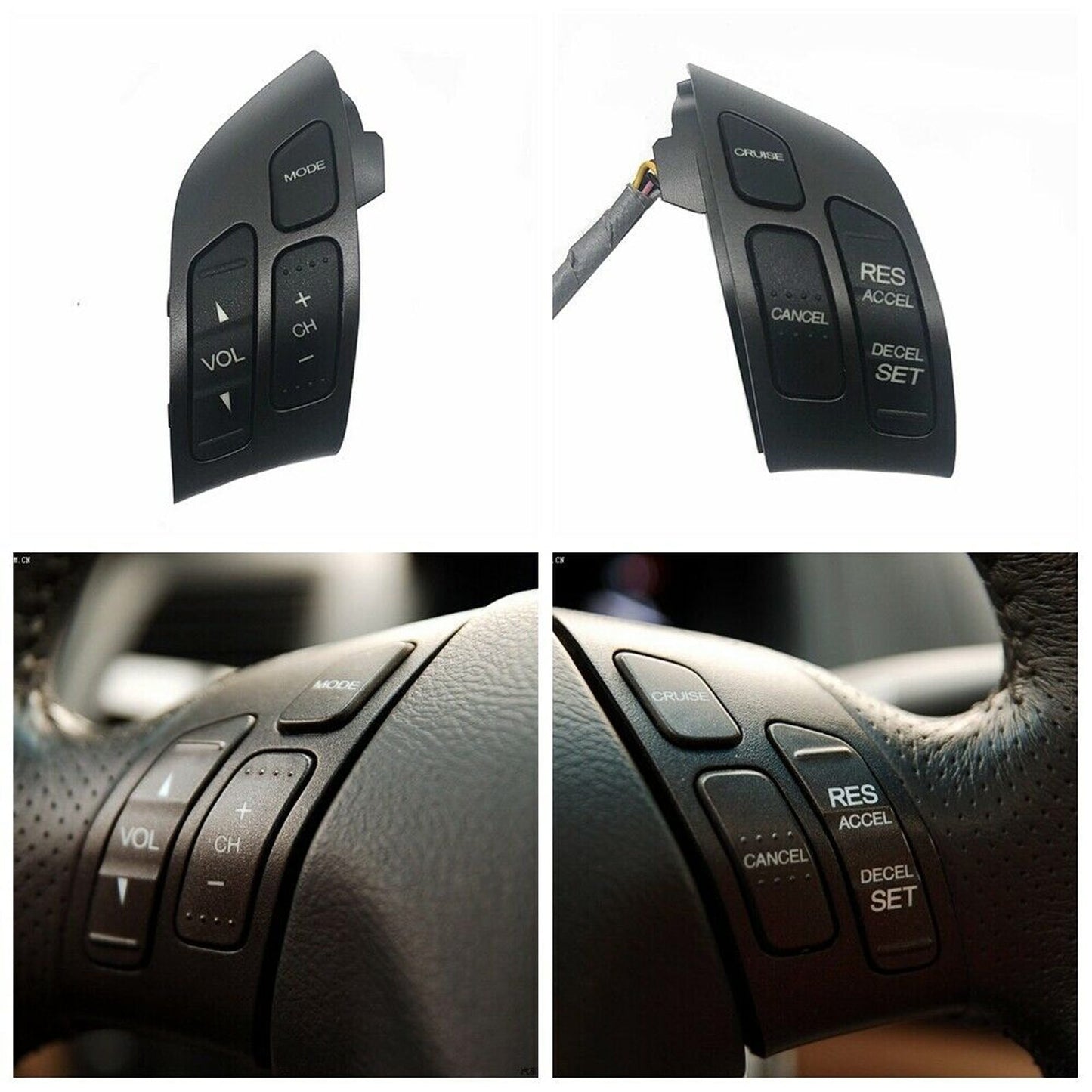 Steering Wheel Cruise Volume Control Switch Button fit for Honda Accord 2003-2007 AT