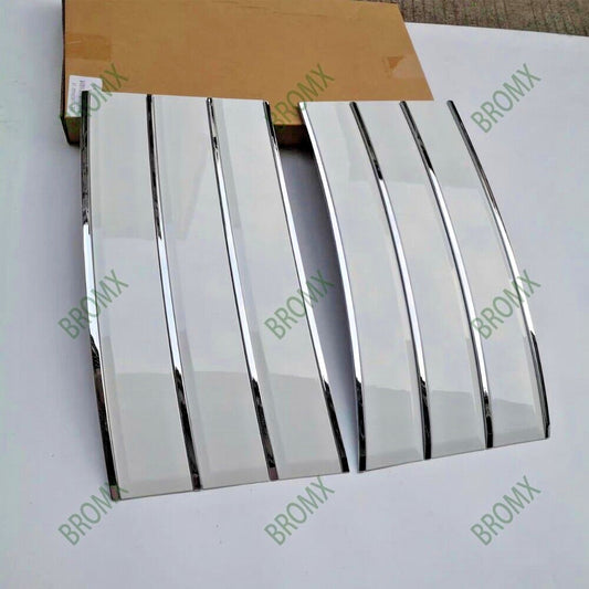 Door Side Fender Vent Molding Cover Trim Fit for Range Rover L405 2013-22 White