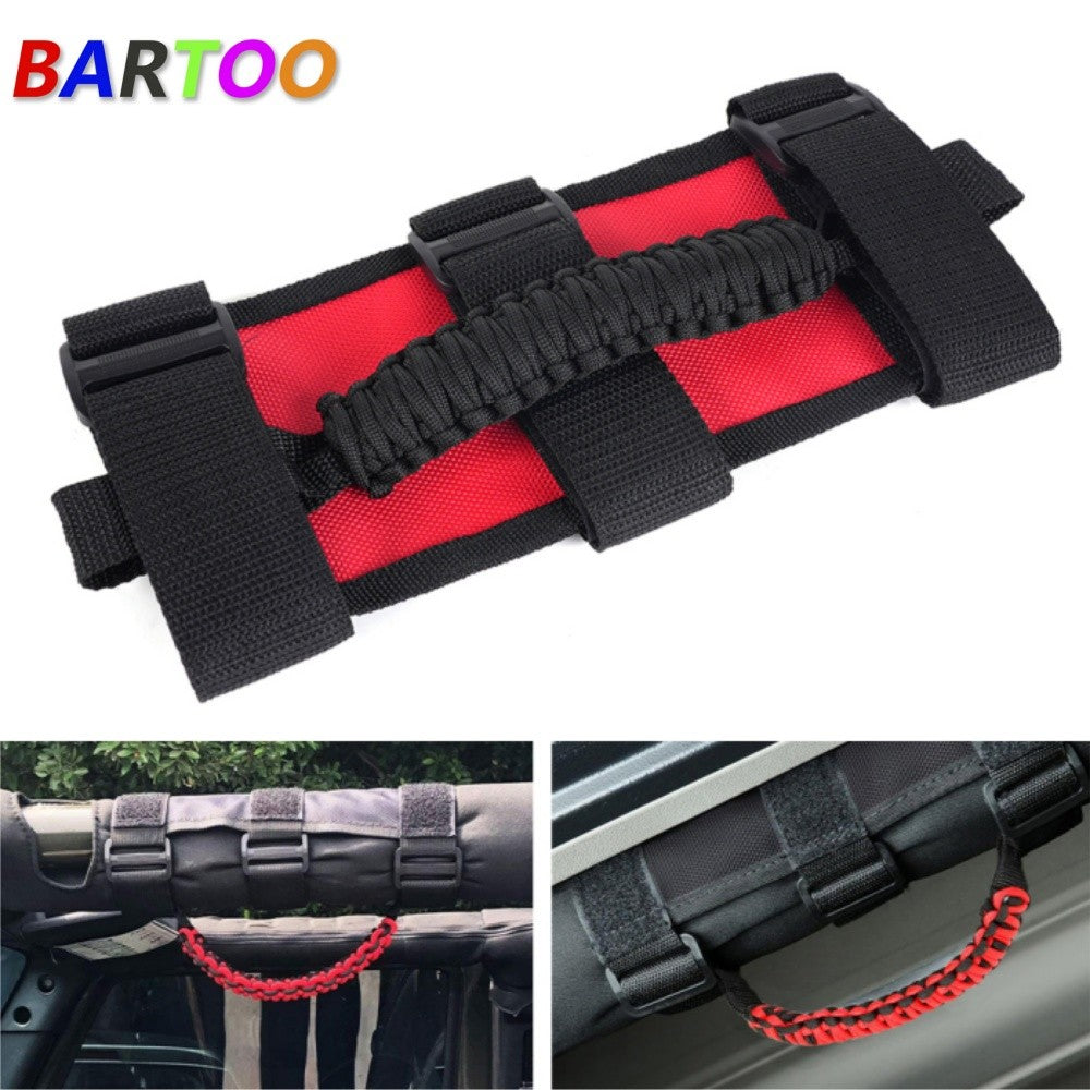 Roll Bar Grab Handles Grip Handle for Jeep for Wrangler CJ YJ TJ JK JL JLU JKU