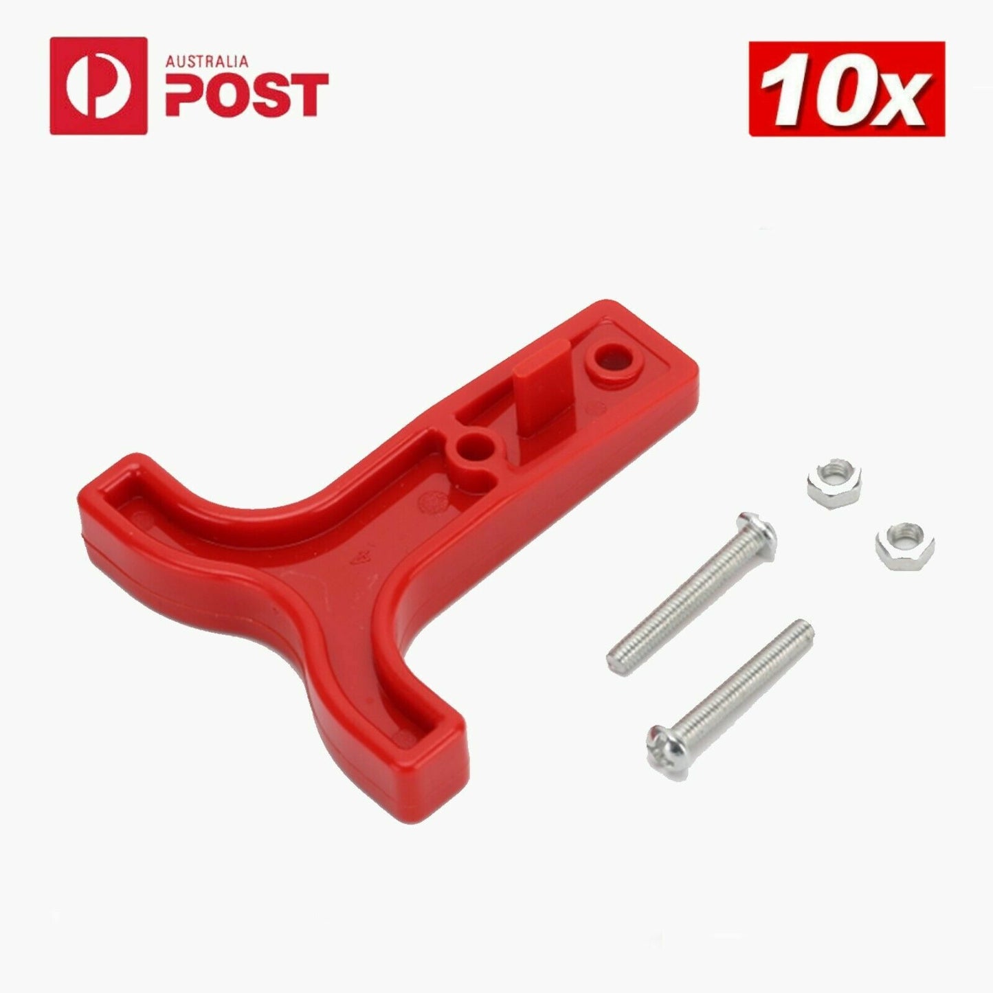 10X Red T Bar Handle for Anderson Style Plug Connectors Tool 50AMP 12-24v 6AWG
