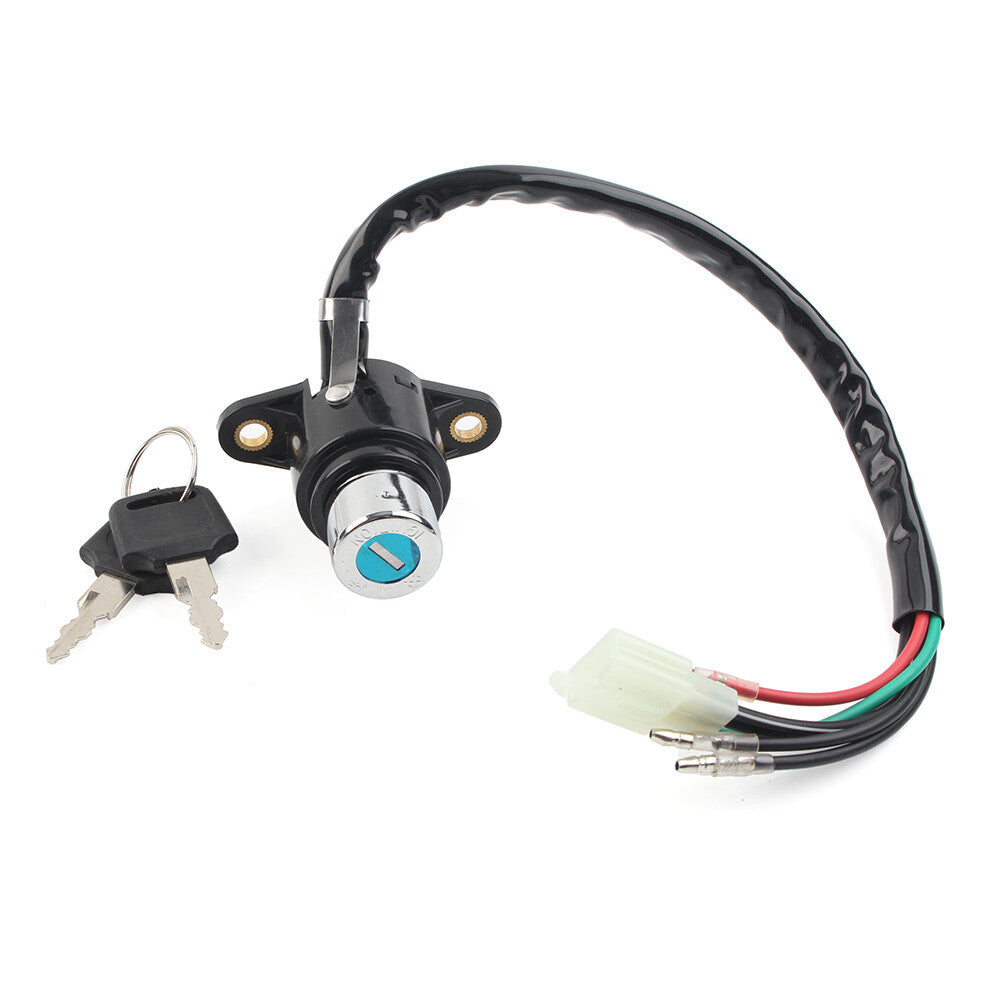 Fit for Honda CA125 1995-99 CMX250 Rebel 85-15 Ignition Switch Lock Key 3 pin 6 wire