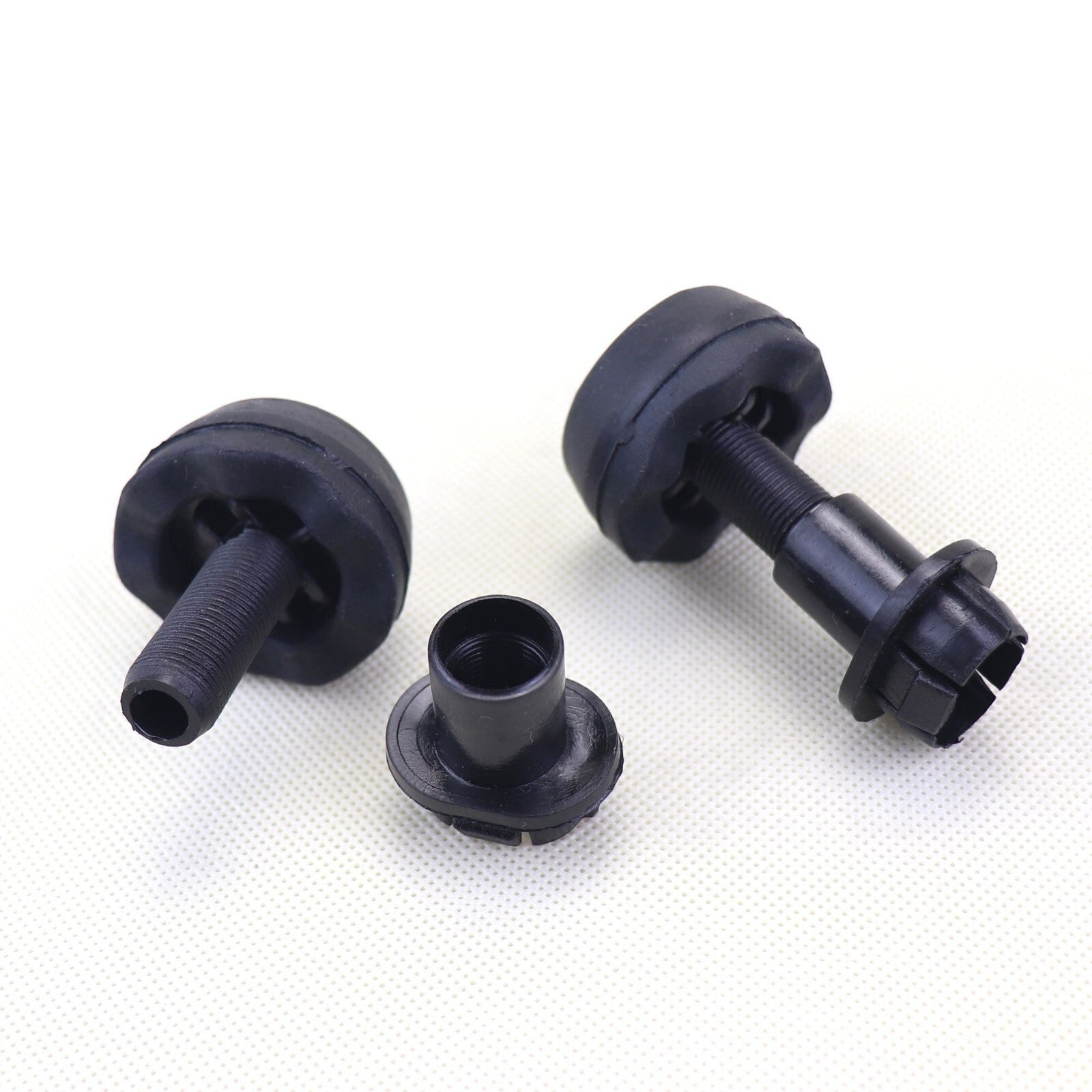 2-Piece Rubber Bumper Pad for Ford Escape Focus Edge Range Hood Stop Pad CV6Z16758A