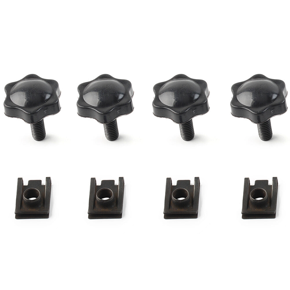 Saddlebag Lock Mounting Theft Deterrent Bolt Screw for Harley FLHT FLHTCU Blk