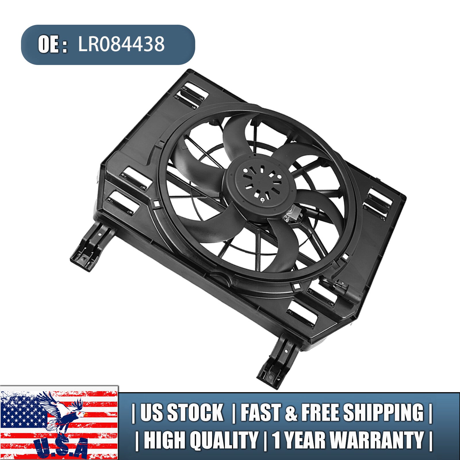 Engine Radiator Cooling Fan for Land Rover for Range Rover 13-18 LR084438
