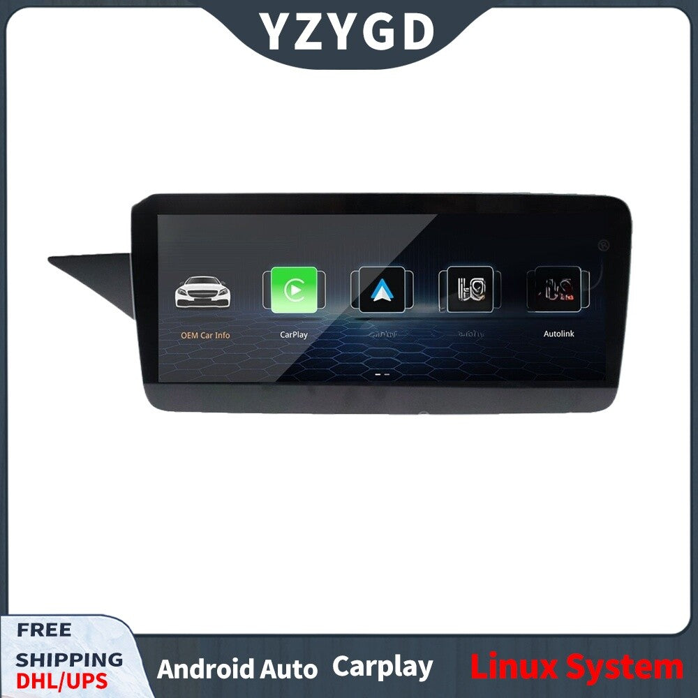 for Mercedes-Benz E Class W212 2010-2015 12.3 CarPlay Screen Multimedia Player
