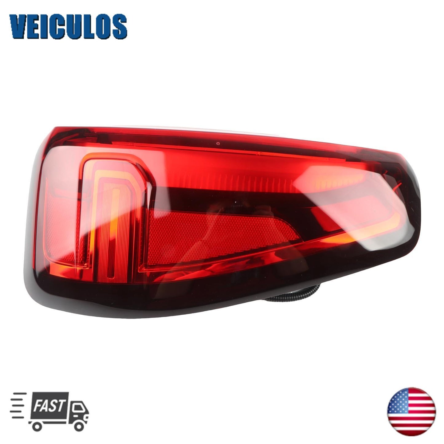 For 2019-2023 for GMC for Sierra 1500 Left Full LED Tail Light Brake Lamp - Driver Side