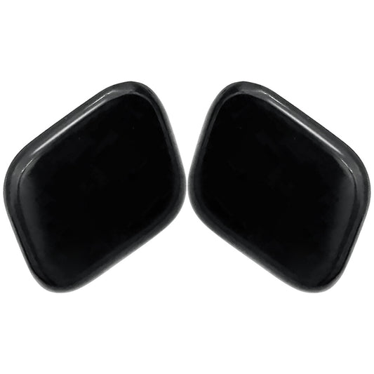 2x LH RH Headlight Washer Spray Nozzle Cover Unpainted Fits for Sorento 13-14