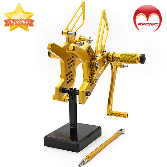 Replacement foot spikes for the rear wheel pedals of for Kawasaki Z750 CNC motorcycles (2004-2006).